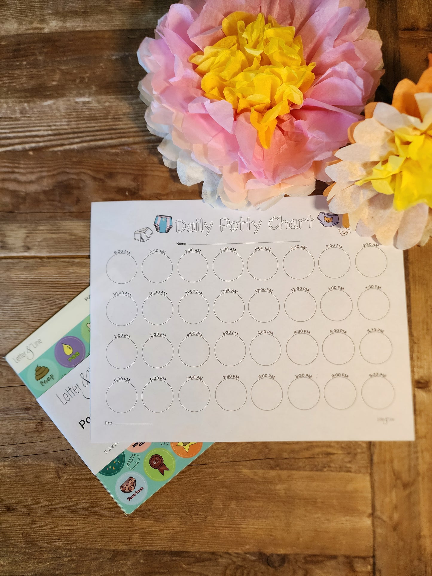 Daily Potty Chart Printable
