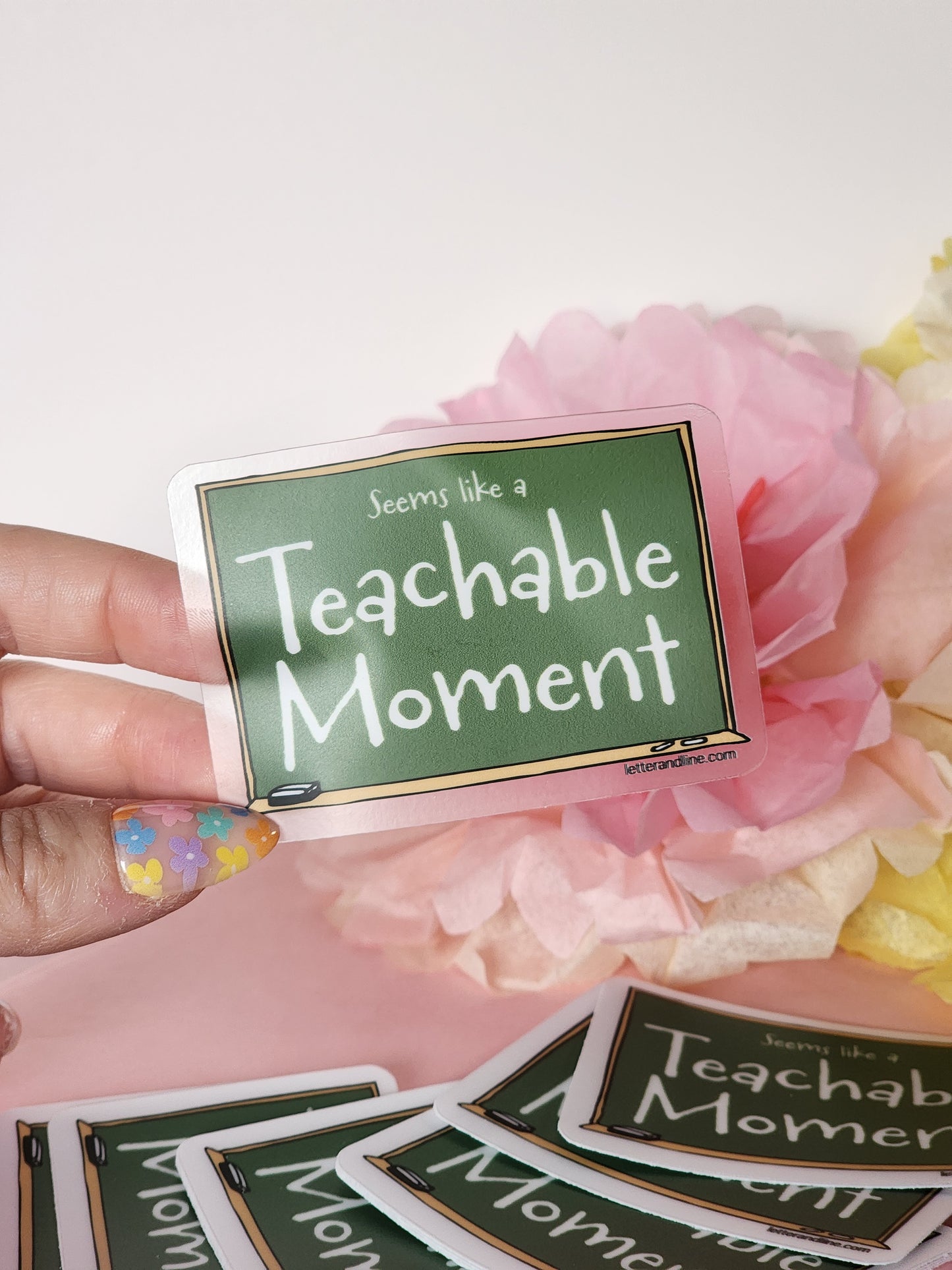 Teachable Moment Milestone Sticker - Capture Teaching Wins