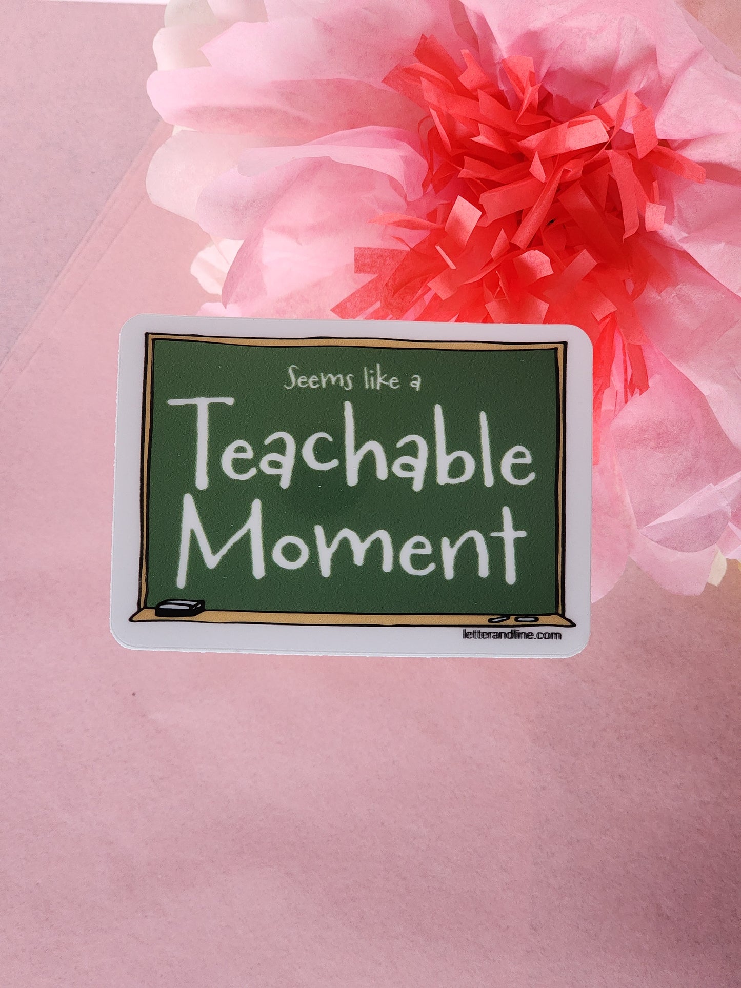Teachable Moment Milestone Sticker - Capture Teaching Wins