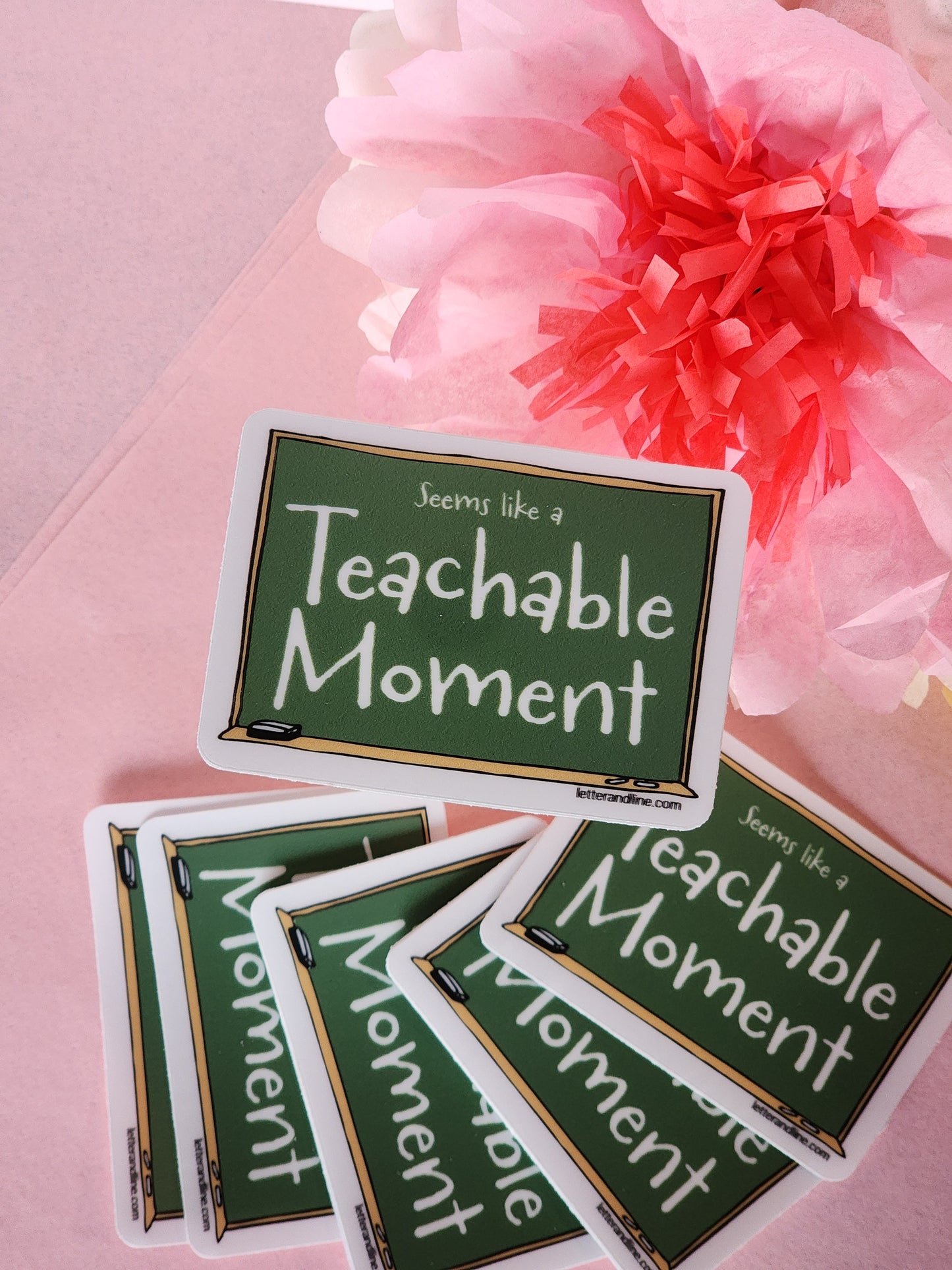 Teachable Moment Milestone Sticker - Capture Teaching Wins