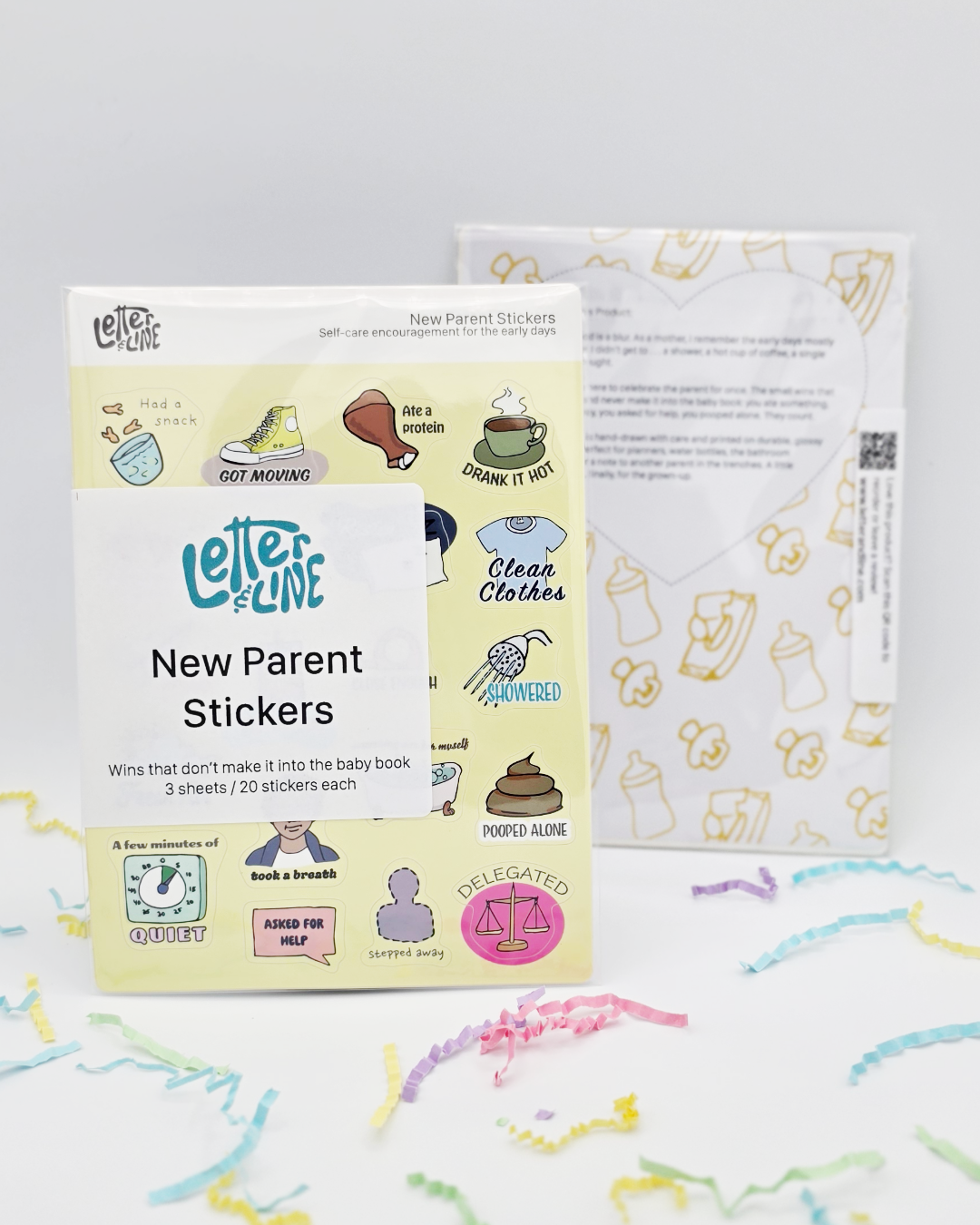 New Parent Self-Care Stickers